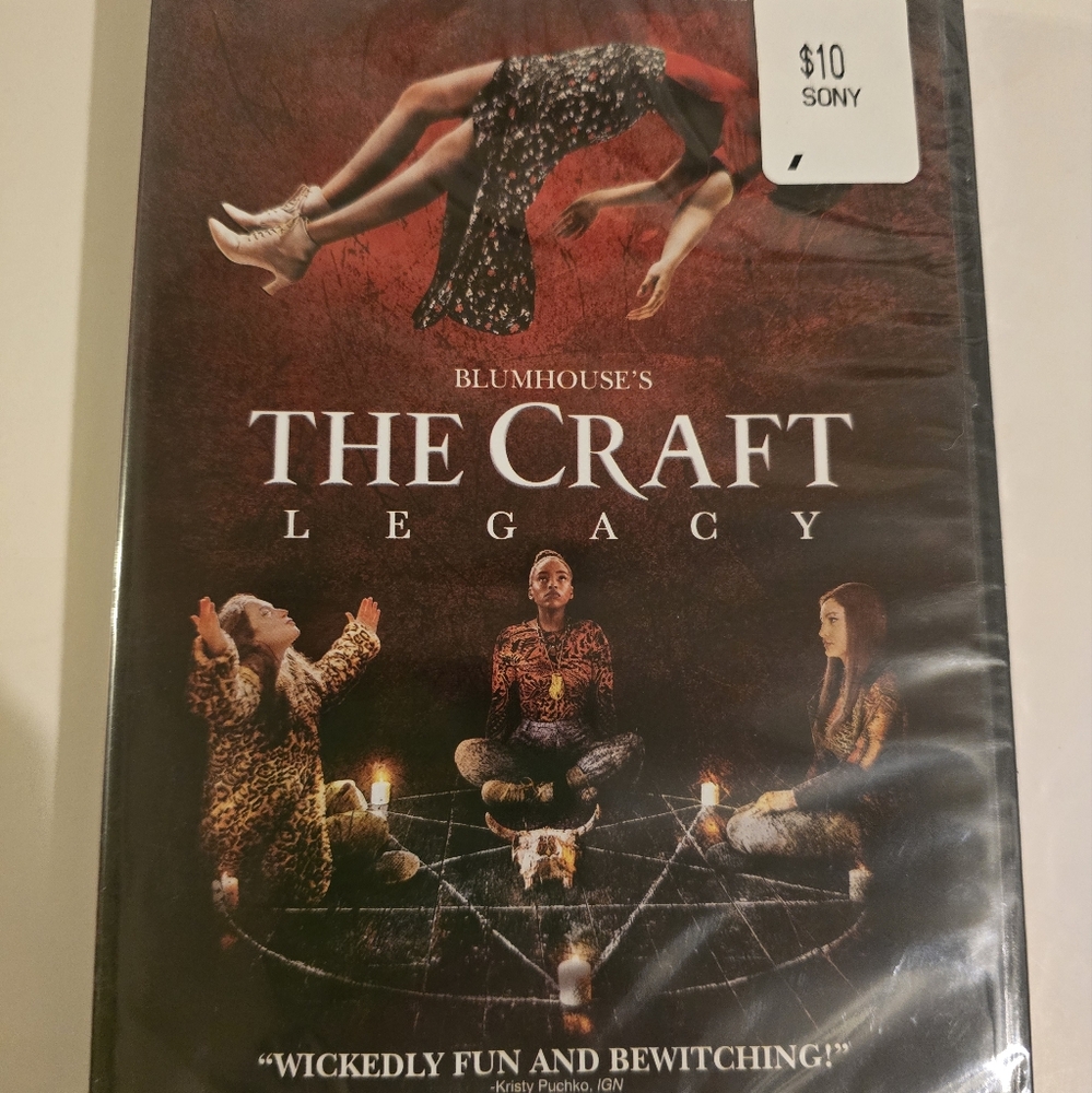 Sony The Craft Legacy DVD - Red and Black Cover